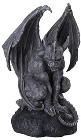 Pacific Giftware Vraskod The Sentinel Stone Gargoyle Sculpture Statue 12 Inch Tall