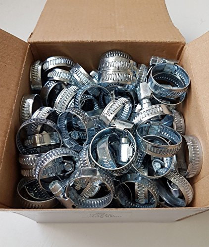 100 x Schlauchschellen Schlauchklemmen W1 20-32mm verzinkt