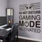 EXQART Wall Sticker Cool Modern Room Boy Bedroom Decor Vinyl Wall Sticker Video Style Wall Decal Gaming Room Boy Bedroom Wallpaper