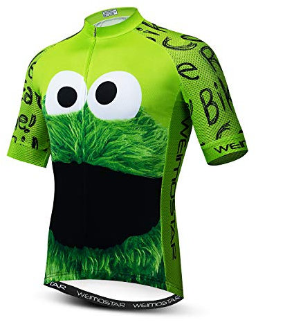 JPOJPO Herren Radtrikot Bike Bekleidung Kurzarm Fahrrad Sport T-Shirt Tops Fahrradtrikot für Männer