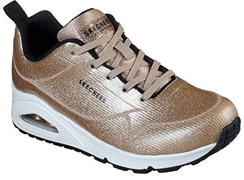 Skechers UNO Stand On Air Trainers Womens Champagne 3 UK