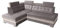 Robin Paris Ecksofa mit Schlaffunktion Bettkasten 5 Verstellbare Kopfstützen Sofa L-Form Schlafsofa Freistehende Eckcouch Schlafcouch Wohnzimmermöbel Wohnlandschaft Silber Creme