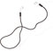 KNOK AirPods Strap Halteband Halter Kompatibel mit Apple AirPods 1, AirPods 2, AirPods Pro - AirPods Band AirPods Halterung Magnetisch Band in Schwarz