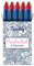 Teachly Tintenrollerpatronen Superteacher 0,6mm (Rot)