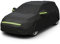 Favoto Bâche Voiture Housse de Protection Auto Exterieur PEVA Couverture Imperméable pour À Hayon avec Ouverte Latérale pour Cabine, Coton Respirant, Anti UV Neige Poussière, 400x165x155cm Noir