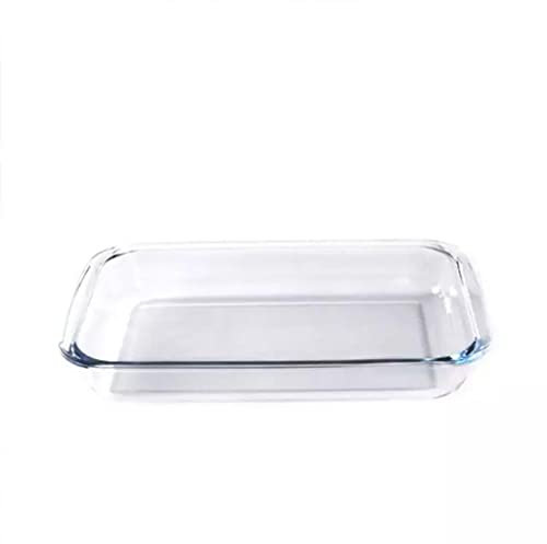 Royal Cuisine Glassware, Rectangular Oven Dish, Casserole bakeware, Heavy Duty Oven Dish, Glass Lasagne Tray (1.5L)