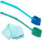 2 Stück Aquarium Scheibenreiniger Blau/Grün Schwamm Reiniger Doppelseitige Reinigungsschwamm Algen Reinigung Aquariumbürsten Sponge Cleaner für Fisch Tank Algen Entferner (zufälligen farbigen Lappen)