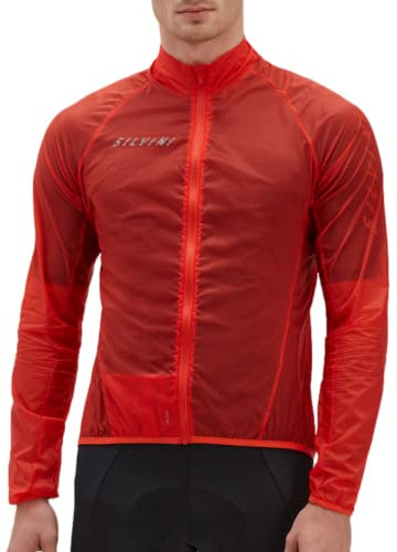 SILVINI Montilio Ultraleicht Windbreaker Fahrradjacke Männer Sommer Fahrrad Windjacke Herren Fahrrad Regenjacke Herren Ultraleichte Regenjacke Laufjacke Herren Regenjacke Herren Fahrrad Wanderjacke