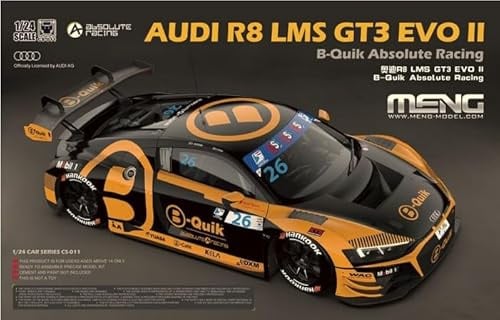 Meng Model 1:24 - Audi R8 LMS GT3 EVO II (B-Quik Racing)