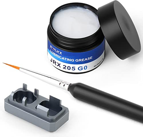 YIMAGUJRX RUNJRX Keyboard Switch Lube Kit JRX 205G0 0.53oz/15g, Switch Opener for MX Cherry Panda Kailh Switch,Lube Brush for Mechanical Keyboard Switch