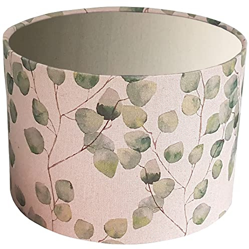 UK Handmade Light Lamp Shades - Green Honesty - Choice of Colours (Cream)