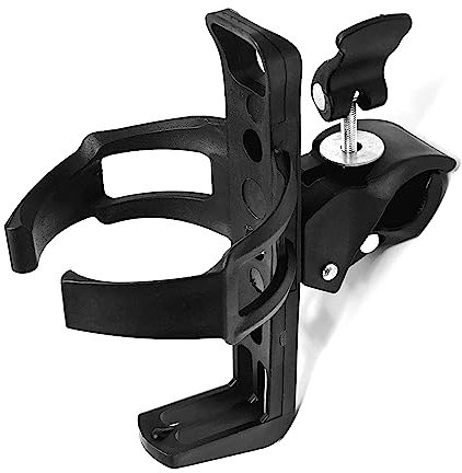 Concept 2 BikeErg Water Bottle Holder Attachment with Clamp 2307 Black