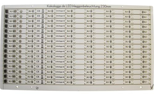 50998 Sparpack LED Waggonbeleuchtung gelb (15 Stück)