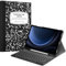 FINTIE Keyboard Case for Samsung Galaxy Tab S10 FE/ S9 FE 5G 10.9 Inch/Tab S9 11 Inch with S Pen Holder, Slim Stand Cover Detachable Wireless Bluetooth Keyboard, Composition Book
