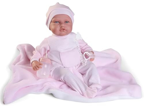 Antonio Juan Babydoo Wörter mit Schmusetuch | Große Puppe 50 cm | Ref. 18308 - Kollektion 2024