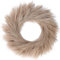Sggvecsy Corona de hierba de las pampas de 26 pulgadas, corona de pampas artificiales para todas las estaciones, decoración de Navidad, decoración de pared bohemia para puerta delantera, granja,