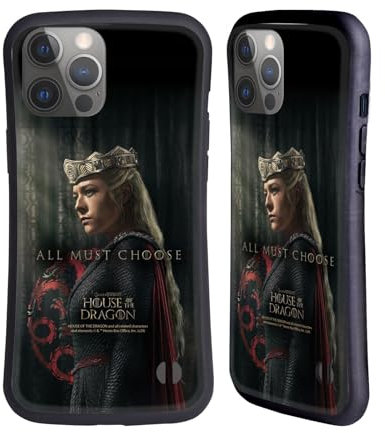 Head Case Designs Offizielle House of The Dragon: Television Series Rhaenyra Charakter-Posters Aus Staffel 2 Hybride Handyhülle Hülle Huelle kompatibel mit Apple iPhone 14 Pro Max
