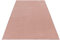 Stilvoll Günstig by ELMM Teppich Wohnzimmer Schlafzimmer Rosa 60 x 100 Unicolor - Einfarbig Kurzflor