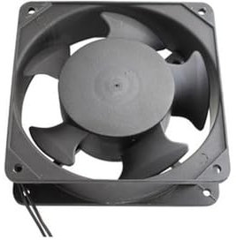 Ventilador 119x119mm, 220VAC, ideal para refrigeración en equipos electrónicos y mejora del flujo de aire.
