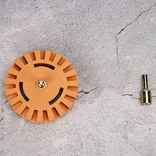 Gummiradierer, Radaufkleber, Filmkleberentferner, Pneumatischer Aufkleber, Lackreiniger, Scheibe, 25 Mm Durchmesser, für Autos, Boote, Wohnmobile, Fahrräder, Motorräder