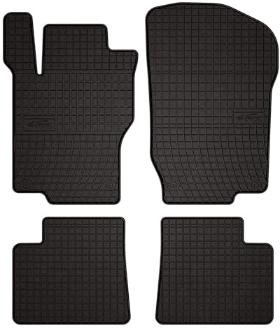 Wielganizator SolidPRO Gummimatten passend für Mercedes ML W164 (2005-2011) | Qualität: Premium - Genaue Passform, rutschfest 4-teilig Fußmatten- Schwarz