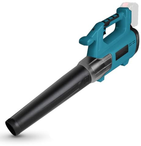 Soffiatore a batteria compatibile con batteria Makita da 21 V, 280 km/h, 3000 W, soffiatore elettrico senza spazzole 30000 giri/min, 6 velocità (senza batteria e caricatore)