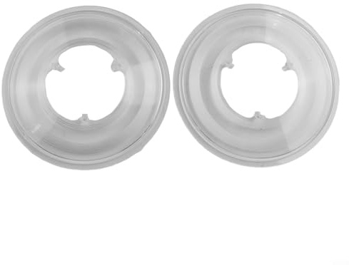 Schwungradabdeckung mit Speichenschutz, 135 mm Kassettengröße, aus transparentem ABS-Kunststoff (2 Stück)