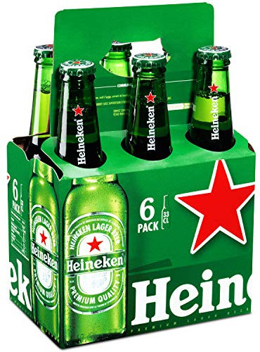 Heineken bière blonde 6x33cl 5°