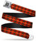 Buckle-Down Sicherheitsgurt - Mini Navajo Tan/Rost/Olive/Schwarz - 2,5 cm breit - 20-36 Zoll lang, mehrfarbig, 4 cm Breit-81/132 cm Länge