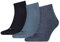 PUMA Quarter Calzini, Dark Navy, 43-46 (Pacco Da 3) Unisex-Adulto