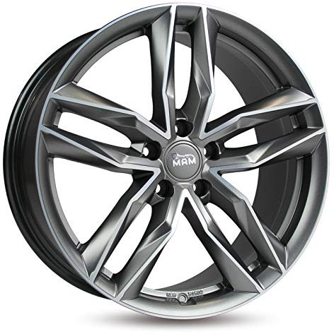 MAM RS3 8.5JX20 5/112 ET45 66.6 PALLADIUM FRONT POLISH Alufelge