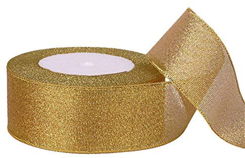 Nicole Knupfer 22M Organzaband 40mm Breite Chiffonband Schleifenband Dekoband Geschenkband Deko Tischband für Hochzeit Weihnachten DIY Basteln (Kupfer)