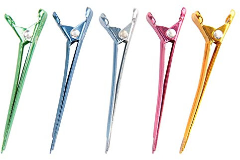 Clip da parrucchiere piccola 50 pezzi Clip a becco d'anatra divisibile per accessori per acconciature fai-da-te per presa per capelli