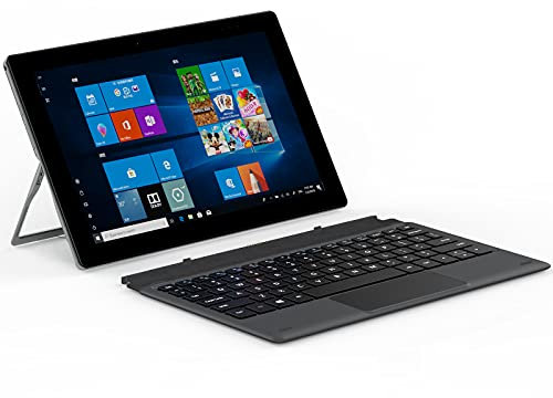 ALLDOCUBE iWork20 2 en 1 Tableta con Teclado, Tableta Windows de 10 Pulgadas, CPU Intel N4020, 4GB RAM, 128GB ROM, Windows 10, soporta Salida HDMI
