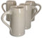 MamboCat Set di 4 brocche per panettieri con manico, 1 litro, in ceramica, 2 persone, boccale di birra, boccale di birra
