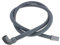 Tubo di scarico 00111120 per lavatrice Arthur Martin, Bauknech, Electrolux, FAURE, INDESIT, LADEN, RADIOLA, WHIRLPOOL