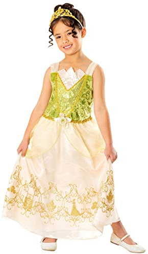 Disney Filles Déguisement Princess and the Frog Multicolore 9-10 ans