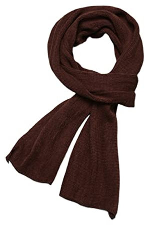 Habrur Schal Mannschals gestrickter Winterschal warm warm Kaschmir wie Frauen Tücher langes großes Foulard for weibliche Dame Bandana-Muffer Schals Winter (Blue : T, Size : 200x30cm)