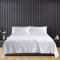 Sunshine Comforts Microfiber Flat Sheets Breathable, Anti Wrinkle, Shrink and Fade Resistant Single Bed Sheets White Bedding & Linen - Bedding 180 x 254cm Single Flat Sheet Washable (White)