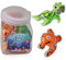 accentra Mini-Duschgel “Under the Sea – Großpackung Gastgeschenk für Kindergeburtstag, Tombolapreis oder Adventskalender – Bonbonglas mit 24 x 50 ml, 2 Motive/Düfte