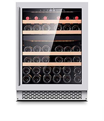 Eingebauter Weinschrank, doppelte Temperatur, konstante Temperatur, frostfreie Eisbar, Heim-Teeschrank, 5759,582 cm