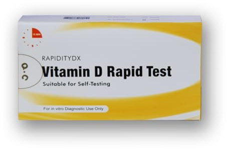 Molgenics Home Test Kit for Vitamin D, Over 90% Accuracy (1 Test Kit)
