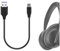 GEEKRIA Type-C Headphones Short Charger Cable Compatible with Bose QuietComfort, SoundLink Plus, QC Ultra/45, 700, Ultra Open Earbuds, USB to USB-C Replacement Charging Cord (1ft / 30cm)