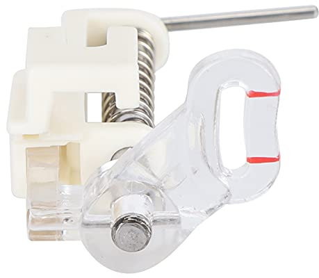 Dekaim Rad Nähfuß Edelstahl Nähfuß Set für Lockstitch Nähmaschine Scrollrad Nähen Binden Füße Nähzubehör (4021P) B01-020-00740