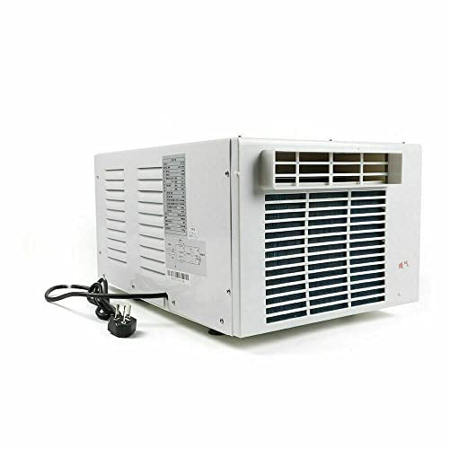 SOLOCJNL Aire acondicionado, aire acondicionado de 280 W con temporizador y compresor de ahorro de energía, refrigeración por aire, control remoto, utilizado para sala de estar y sala de estar, blanco