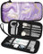 Slohif 2-in-1-Reisetasche für elektrische Zahnbürsten, weich, passend für Oral-B Pro/Philips Sonicare/iO Serie Zahnbürsten-Abdeckung, Zahnbürsten-Schutz, Aufbewahrung, Zahnbürstenhalter,