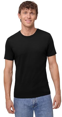 DANISH ENDURANCE 100% Merino T-Shirt Herren, Geruchshemmend, 1er & 2er Pack | Merino T-Shirt, Leicht, Atmungsaktiv & Geruchshemmend, für Alltag, Freizeit, Reisen & Büro