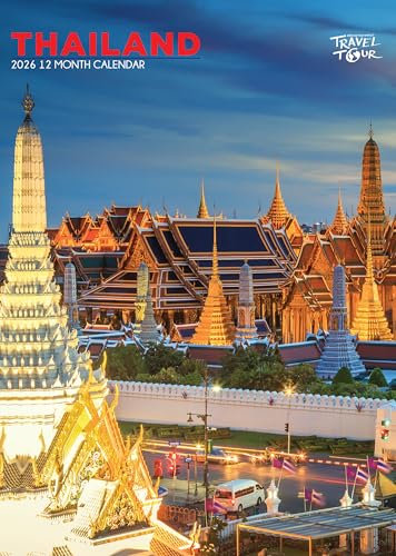 Thailand Kalender 2026, A3, Wirobound, vollfarbig