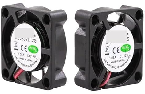 ZFFYGFE Speed Mini DC Brushless Axial Cooling Fan 25x25x7mm for VR Environment Tester & Micro-Projector Effective for Heat Sink Easy to replace