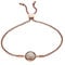 Emporio Armani Armband Für Frauen, Länge: 165-235mm / Größe: 12X12X3mm Rose Gold Edelstahlarmband, EGS2568221